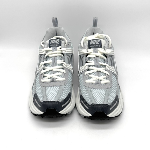 Nike Vomero 5 Platinum Metallic Shoes Sz 4Y / 5.5 W Gray White New HF6998-002 - Picture 3 of 11